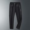 New Printed Sweatpants for Men In Autumn and Winter Thickened New Wide-fitting Long Trousers and Sleeves Versatile