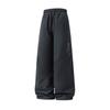 Outdoor Sports Mountaineering Cotton Pants Men's Winter New Thickened Thermal Paratrooper Pants Contrasting Color Zipper Tooling Casual Trousers