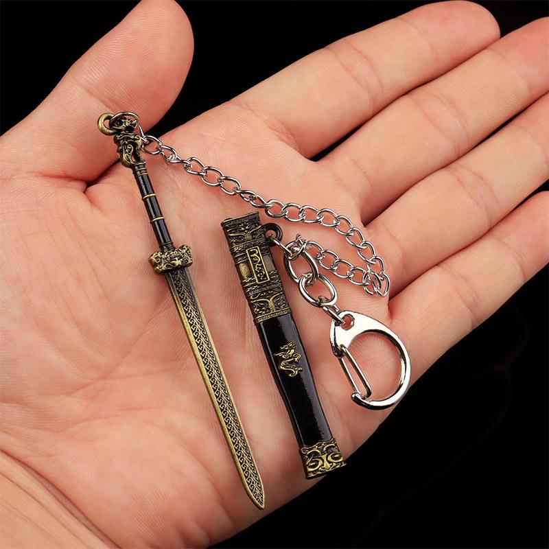 

1 шт. Брелоки в форме меча, Подвески для ключей для любителей активного отдыха и коллекционеров, с различными дизайнами