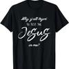 Warum versucht ihr alle, den Jesus in mir zu testen? Christliches T-Shirt T-Shirt
