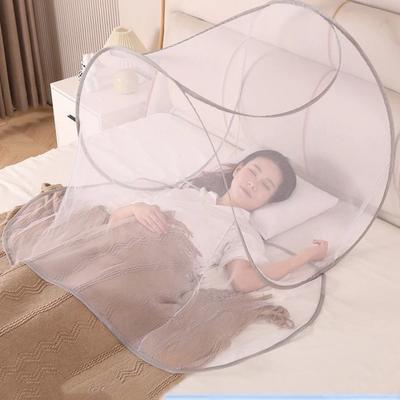 Foldable Mosquito-Proof Net Adjustable Mesh Sleeping Net Mosquito Bar Frame  Business Trips