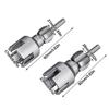 1/2" 3/4" Ppr Pvc Pipe Threader Kit Electric Drill Integrated Internal External Thread Cutting Tool
