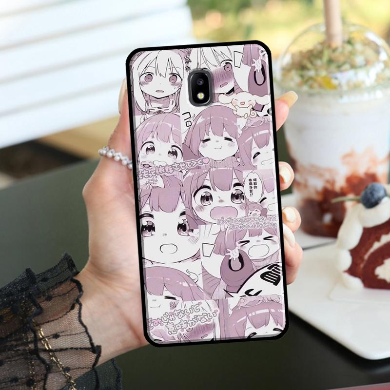 Cute Kawaii Japan Girls Pink Case For Samsung Galaxy M11 M21 M31 M13 M54 M34 M14 M56 M36 M16 M53 M32 M52 M35 M55 M15 M06