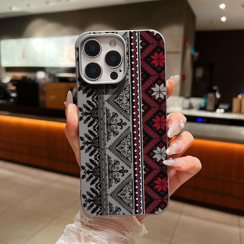 

Роскошный узор TPU кожа текстура матовый чехол для iPhone 16 Pro Max 15 14 Pro 13 12 11 мягкий ударопрочный тонкий чехол для телефона iPhone 15 Pro Max серый