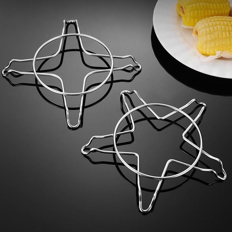 Fogão a Gás Cooktop Fogão Suporte para Panela Suporte para Cozinhar no Vapor Suporte Grelha Wok Aço Inoxidável