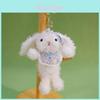 Cuter Rabbit Keychain Plush Toy With Soft Polyester Filling For Kids And Gifts
