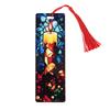 Christmas Creative Colorful Translucent Bookmarks Can Transmit Light And Refract Acrylic Bookmarks