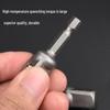 Nuoshuer 50mm Hex Shank to Square Drive Adapter 3-Piece Set