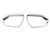 For Hyundai Tucson -2025 Chrome Rain Eyebrow Rearview Mirror Frame