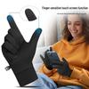 Unisex Winter-Touchscreen-Wasserdichte Samtgefütterte Outdoor-Sport-Handschuhe für Radfahren, Skifahren, Laufen