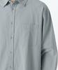 MUSINSA STANDARD Relaxed Natural Touch Shirt [Mint Gray]
