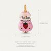 2025 Autumn Totoro Bow Knot Fireman Pendant Necklace