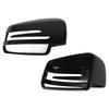 Rearview Mirror Cover A2128100964 Wing Mirror Cap Replacement For Benz S‑Class W221 C‑Class W204 CLS C218 E‑Class W212
