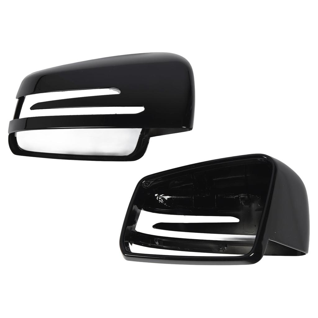 Rearview Mirror Cover A2128100964 Wing Mirror Cap Replacement For Benz S‑Class W221 C‑Class W204 CLS C218 E‑Class W212