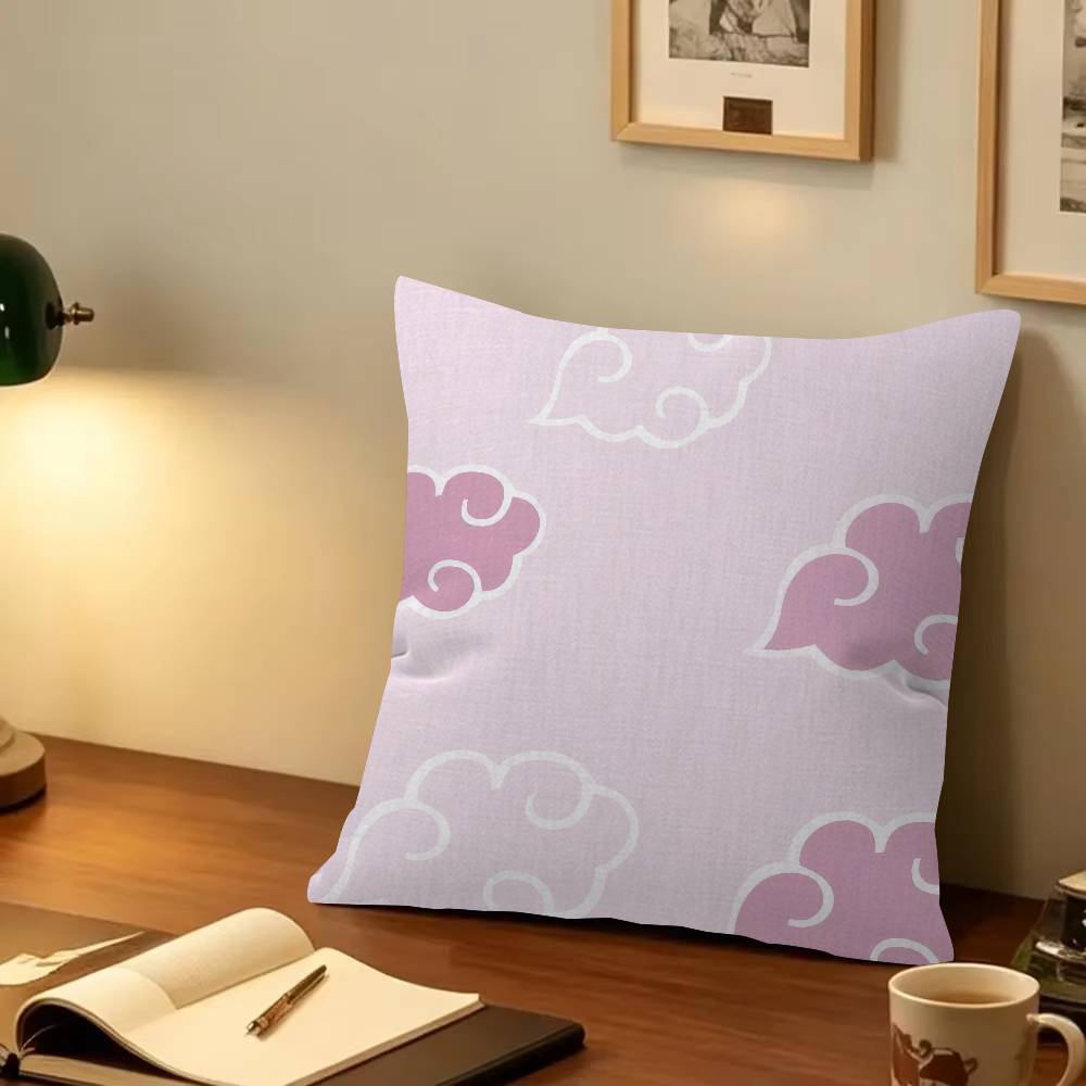 NARUTO logo Pillow Cover for Bedroom Room and Living Room Sofa Decorative Cushion Cover