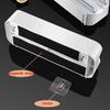 3 In 1 Aluminum Film Wrap Cutter WallMount Paper Towel Holder Cling Film Cutting Holder Plastic Wrap Dispenser Kitchen Organizer