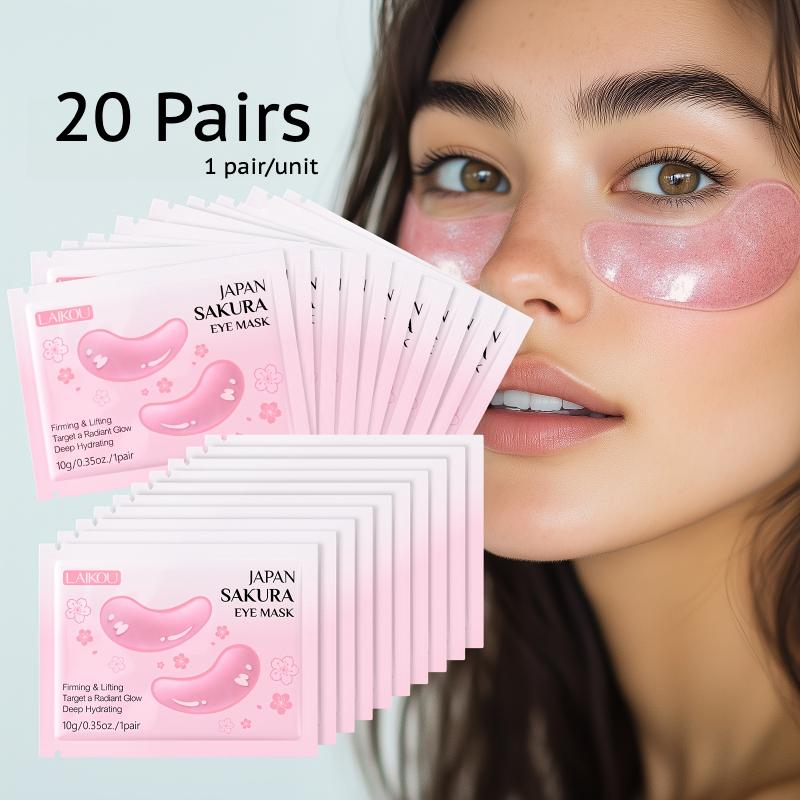 

LAIKOU Japan Sakura Eye Mask, Hydrating Eyes 6g 20 pairs
