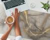 Elegant Decorative Desk Mat Ethereal Lines of Chaos 120X60 Cm