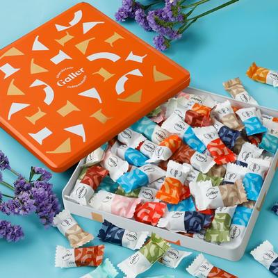 Galler Galley Schokoladengeschenk Nanobar 50 Stück 2025 Neuer Tag Beliebt Limitiert Einzeln verpackte Süßigkeiten Belgische Schokolade Königlicher Hoflieferant Jahres