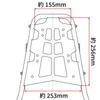 DRC KLX250 X Touring Flat Top Box Touring Long D6580 (DRC) '08-20 D-TRACKER '08-16 Carrier, Type, Mounting, Bag, Camping, Outdoor, Touring,