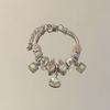 Heart Shape Fashion Bracelet For Women With Alloy Material Ideal For Office Wear