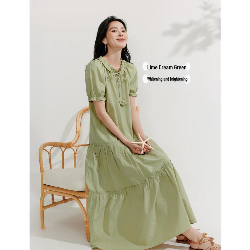 

Inman French Style Vacation Long Dress S