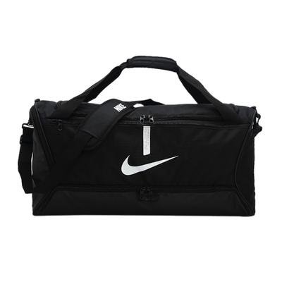 Nike 60L Polyester Portable One Shoulder Crossbody Camping Bag, Travel Bag Unisex Black Casual CU8090-010