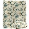 JQ Licensing Jl-Jp-Jq 2 Silky Tiki Flower Fishing Supersoft Blanket