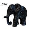 Modern Elephant Ornament 3D Printed Figurine, One-Piece Molding, Cute Simulated Figurine Model, Desktop for Home, Bookshelf Decoration Retro