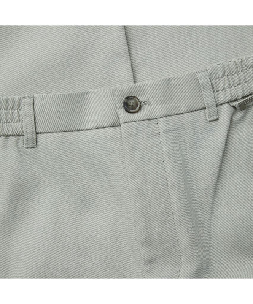 Keoseuuteommellou Gray Straight Fit Cotton Pants Cwpas26111Gyl