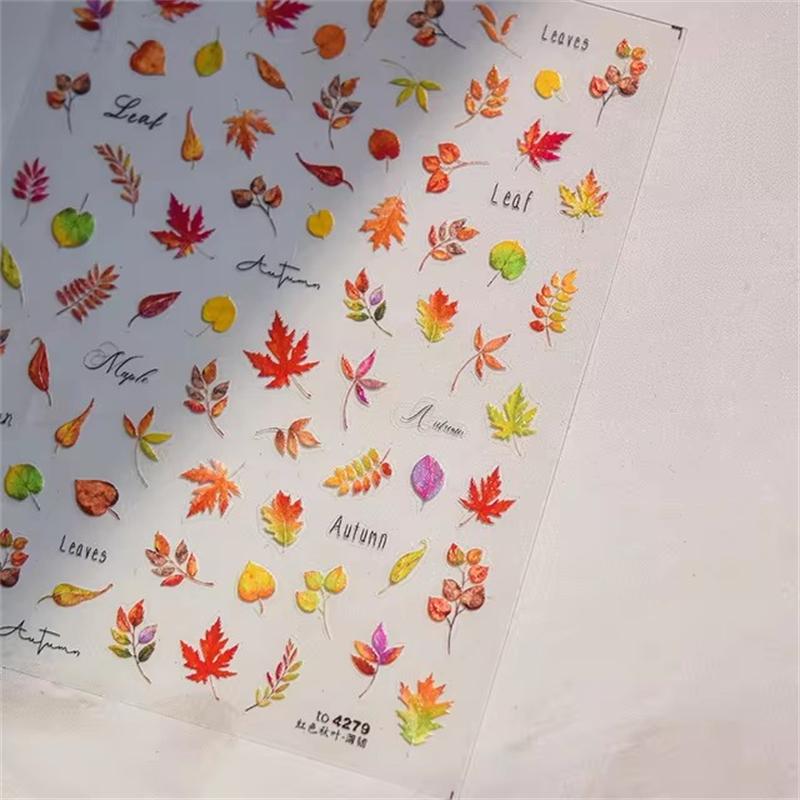 1PCS French Jelly Nail Stickers Dreamy Bubble Meteor Butterfly Star Moon Self Adhesive Stickers For Nail DIY Nail Art Decoration