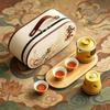 Dunhuang Feitian Ceramics Portable Travel Tea Set Museum Event Souvenir Business merchandise Gift set