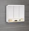 Mobile da bagno con specchio lymo 58x49x14,7 bianco