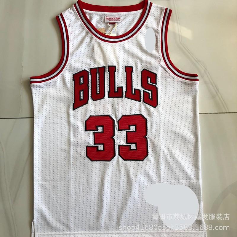 Mens Retro Mesh Basketball Jersey With Embroidered Number - Chicago Bulls 23 Michael Jordan 91 Dennis Rodman 1 Derrick Rose