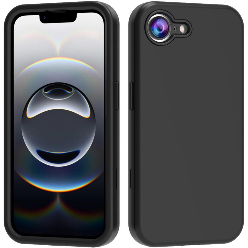 GW03 For iPhone 16e Case TPU+PC Phone Cover Dual Layer Shockproof