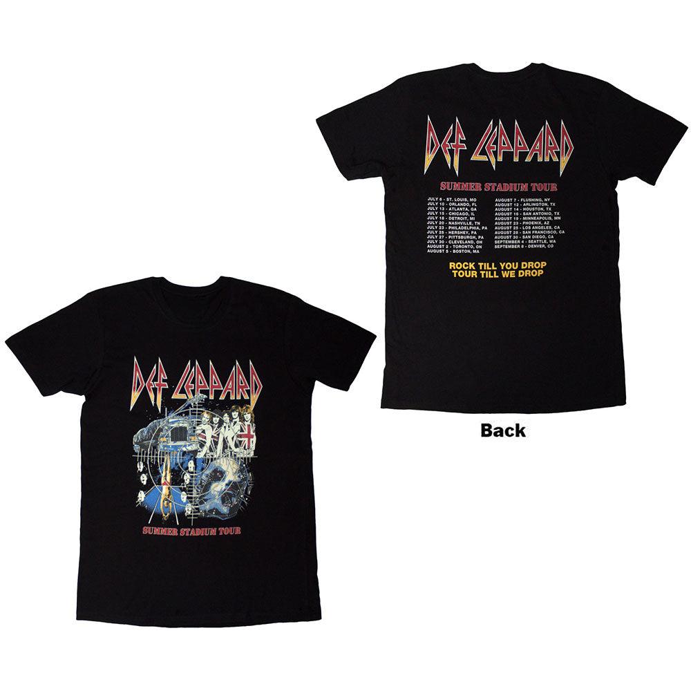 New Pop Adrenalize Leopard Def Leppard TShirt Cotton Graphic Tee Unisex Unisex Summer Streetwear