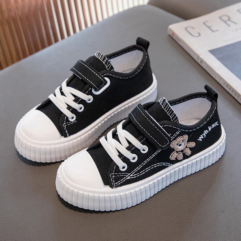 

Модные милые девушки холст простые студенческие белые туфли 36 чёрный