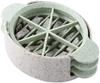 Affetta uova per uova sode Tagliauova Utensili Uova 3in1 Uova in salamoia Tritauova Taglio Cucina Cottura Stampo Utensili Gadget Affettatore Divisore(rosa)