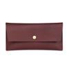 Sofort verfügbar Koreanischer Stil Damen Mehrfarbige Leder-Clutch & Münzbörse mit Kartenhalter