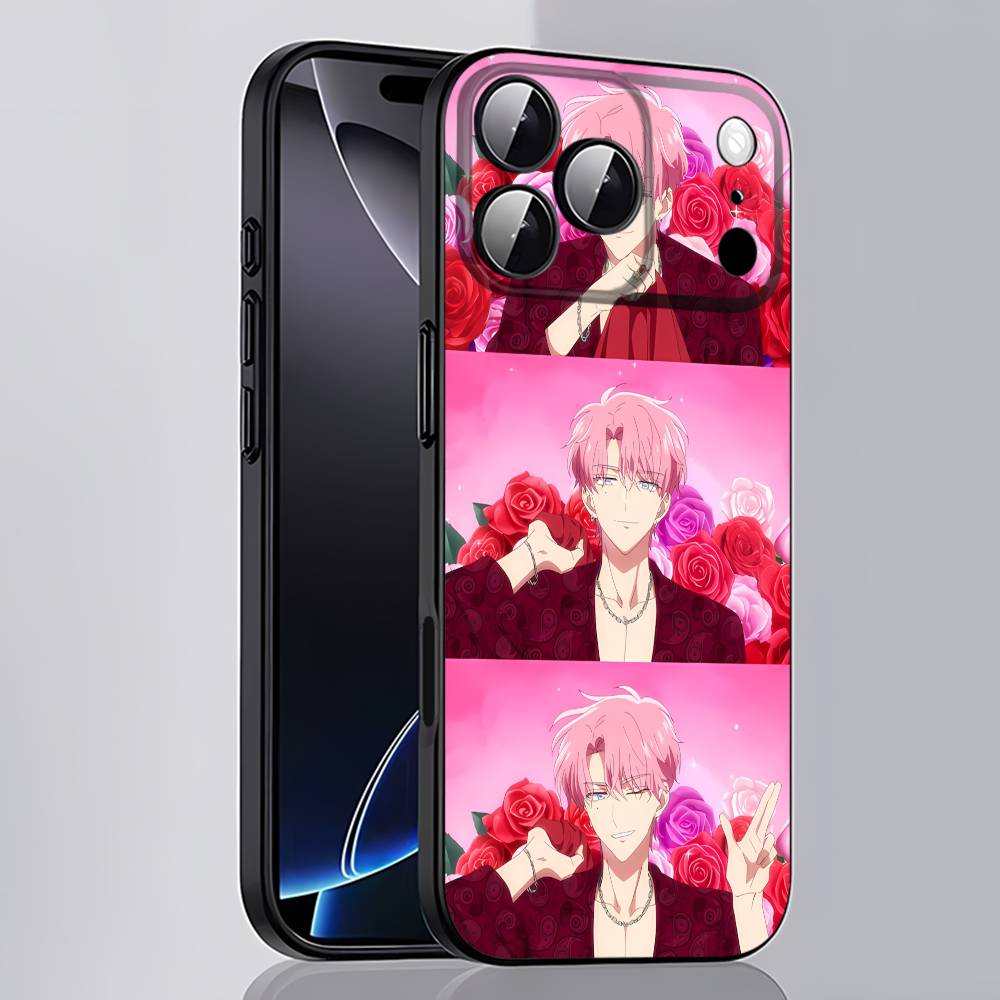 T-Tamon C-Comics Kun Ima Docchi  For iPhone 17,16,15,14,13,12,11,Pro,Max,Plus,E,SE4,Air,Mini Black Phone Case Cover