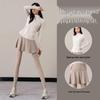 Women's Autumn/Winter 2024 Casual Sports Suit: Yoga Skirt Pants & Morning Run Outfit