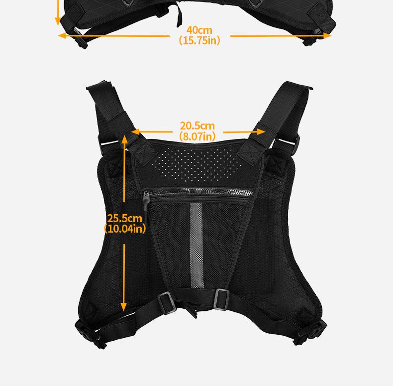 Taktische Brusttasche für Herren für Outdoor-Sport und Laufen