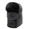 Thick Beanie Russian Caps Warm Winter Hat Outdoors Earflap Pilot Caps  for Men Women