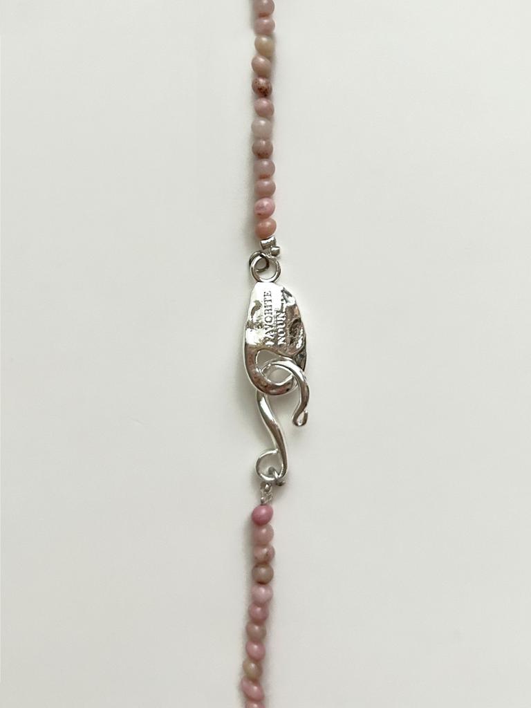Favoritenoun Waterdrop Necklace_Pink