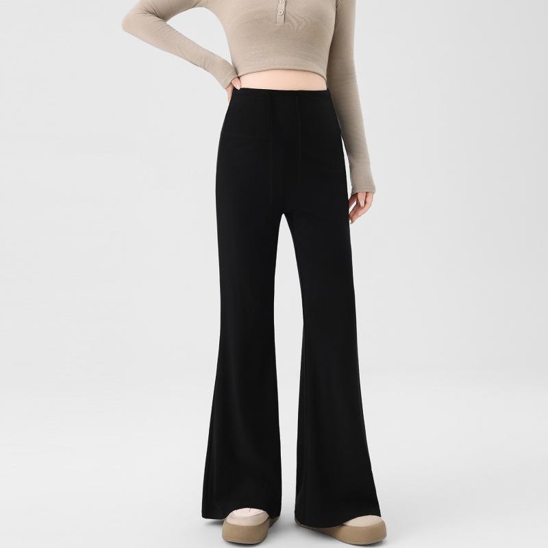 Spring/Summer Maternity Belly-Friendly Micro Flare Pants M