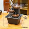 Popular Resin Water Feature: Small Zen Desktop Fountain for Wealth and Tranquility