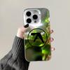 Aphex Twin Logo Art Phone Case For iPhone 16,15,14,13,12,11,Pro,Max,Plus,Mini,XS,SE Anti Fall Gray Silver Matte Hard Bumper