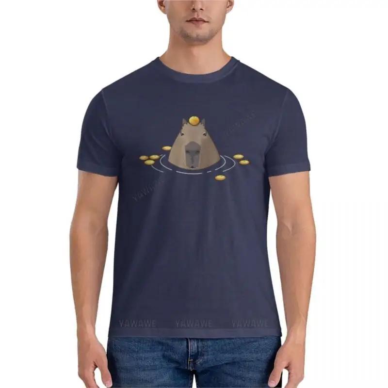 summer men tshirt brand top Capybara Classic TShirt tshirts man mens graphic tshirts hip hop