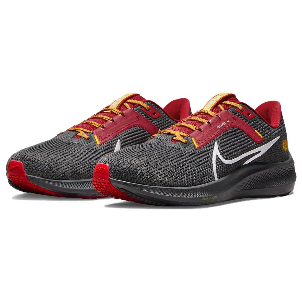 NFL X Nike Air Zoom Pegasus 40 Kansas City Chiefs Men Sneakers Black Anthracite University-Red DZ5985-001