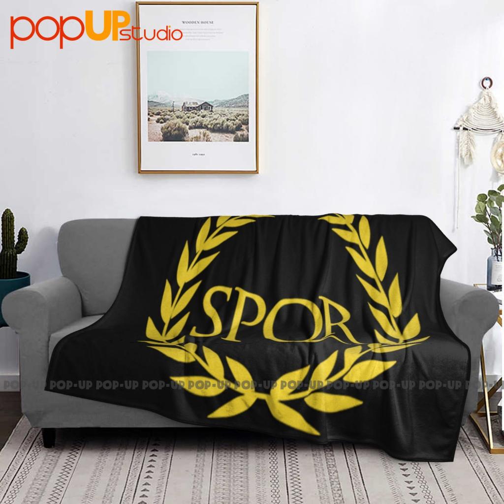Spqr I Senatus Populus Que Romanus Ultra-Soft Blanket Quilt Winter Sofa Cover Bed Covers